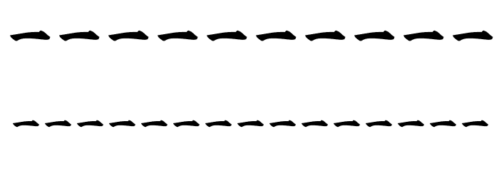 Kanji F Font OTHER CHARS