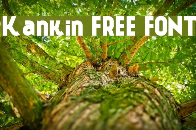 Kankin FREE FONT Example 1