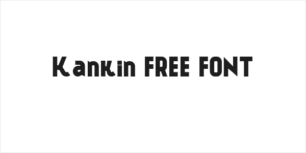 Kankin FREE FONT Logo