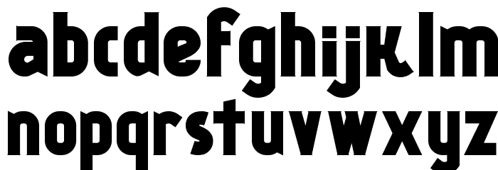Kankin FREE FONT Font LOWERCASE