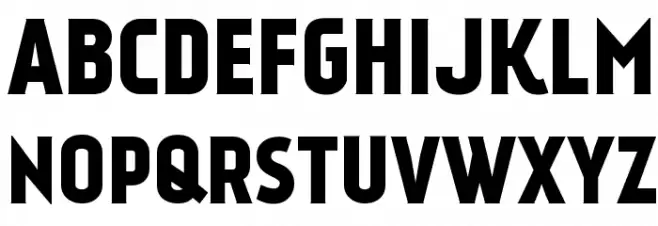 Kankin Schriftart Groß