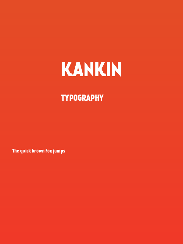 Kankin Poster
