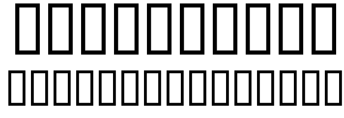 Kannada Vijay Demo Font OTHER CHARS
