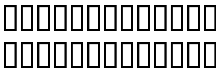 Kannada Vijay Demo Font LOWERCASE