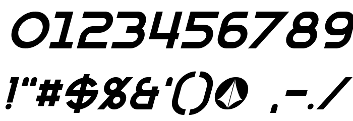 Kanno Italic Font OTHER CHARS