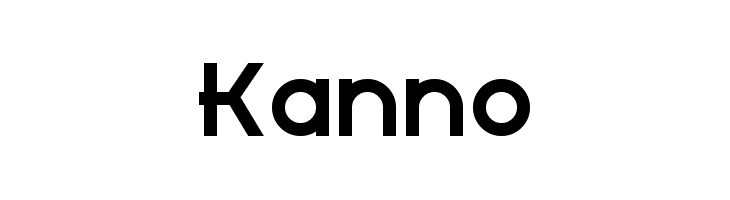 Kanno Font