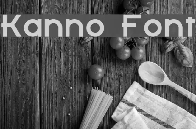 Kanno Font examples