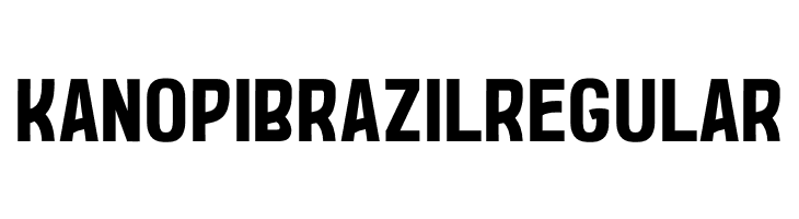 Kanopi Brazil Regular  Fuentes Gratis Descargar
