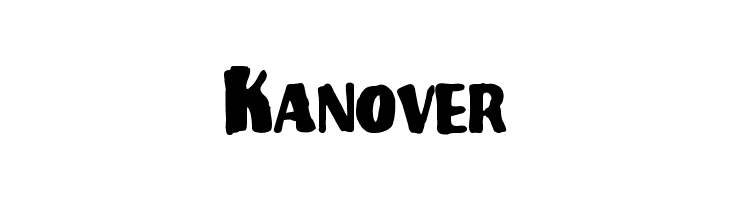 Kanover  Frei Schriftart Herunterladen