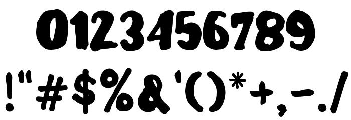 Kanover Font OTHER CHARS