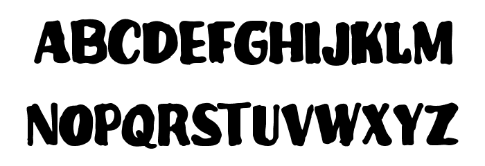 Kanover Font LOWERCASE