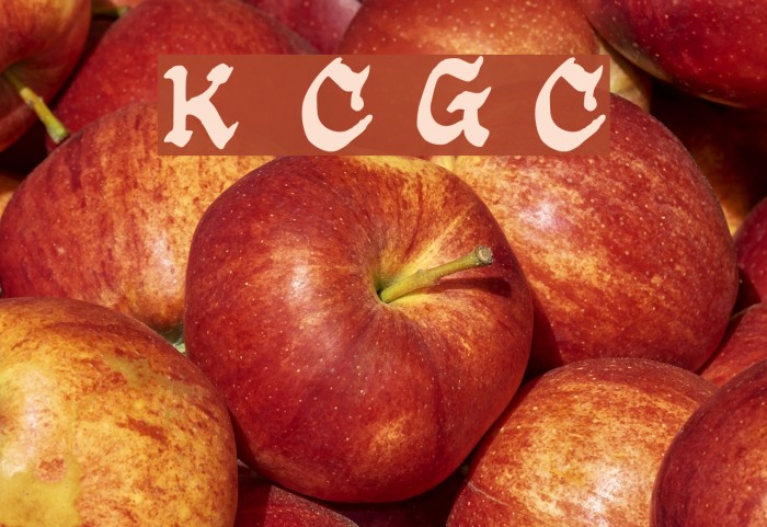 Kansas City Gothic Caps Font examples