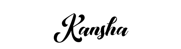 Kansha  Descarca Fonturi Gratis