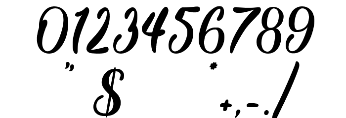 Kansha Font OTHER CHARS