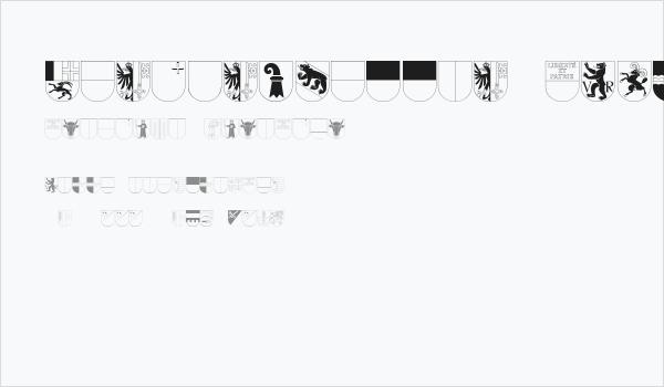 Kantonswappen CHFL Business Card