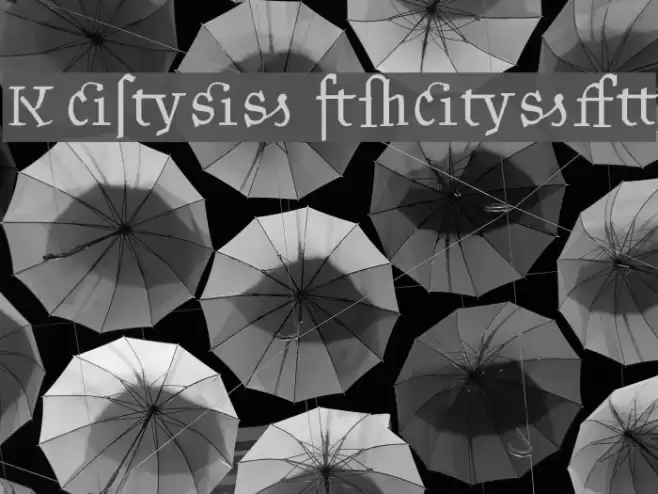 Kantor Ligatures Font examples