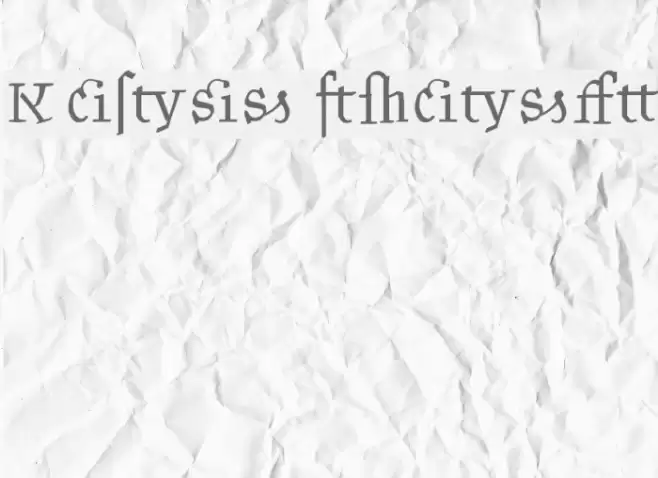 Kantor Ligatures Font examples