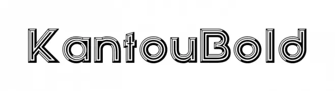 Kantou Bold  Free Fonts Download