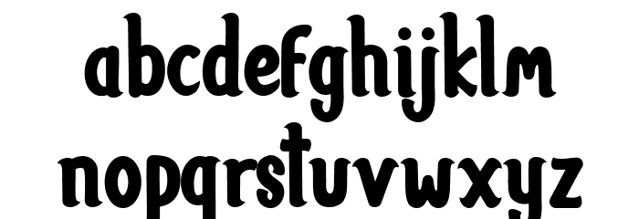 Kanttelaz Font LOWERCASE