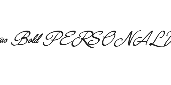 Kanvas Bold PERSONAL USE Logo