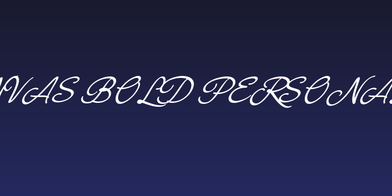 Kanvas Bold PERSONAL USE Social Header