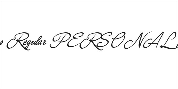 Kanvas Regular PERSONAL USE Logo