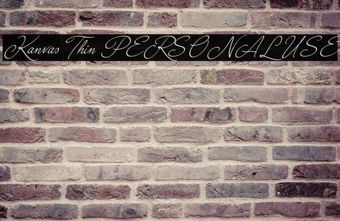 Kanvas Thin PERSONAL USE Example 1