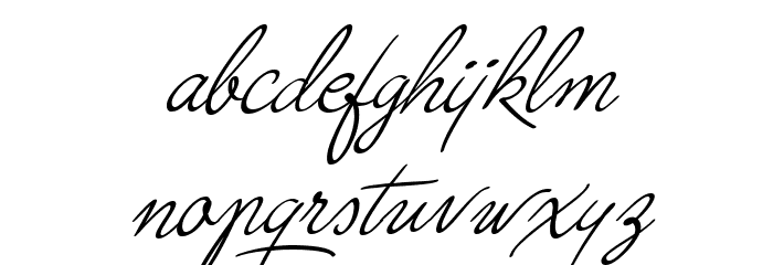 Kanvas Thin PERSONAL USE Font LOWERCASE
