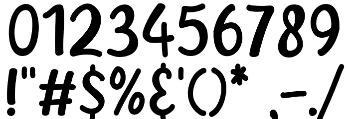 Kanvas file Font OTHER CHARS
