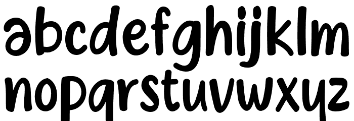 Kanvas file Font LOWERCASE