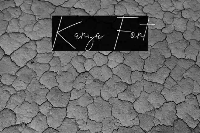 Kanya Font examples