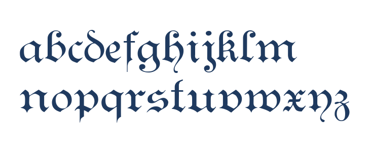 Kanzlei UNZ1 Light Lowercase