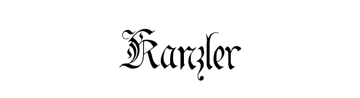 Kanzler  免费字体下载
