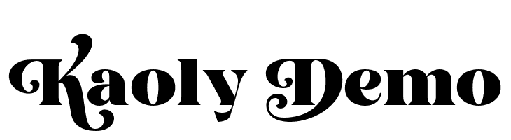 Kaoly Demo  Fuentes Gratis Descargar