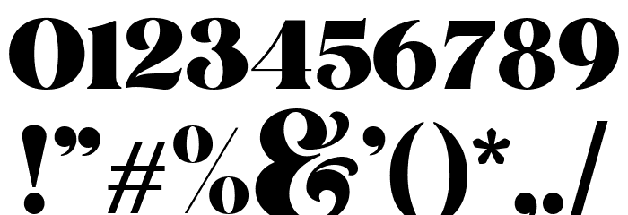 Kaoly Demo Font OTHER CHARS