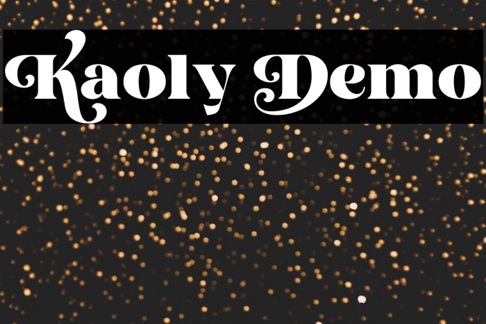 Kaoly Demo Example 2