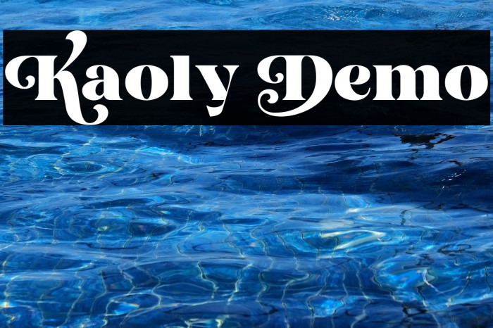 Kaoly Demo Example 3