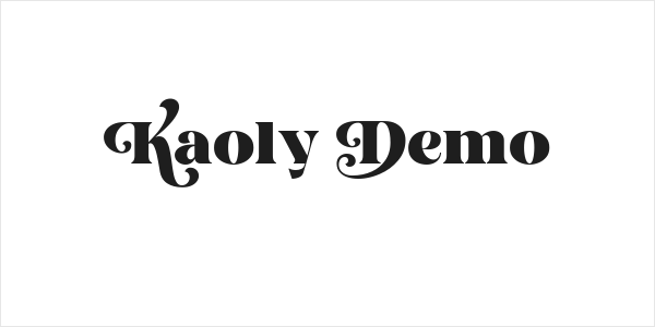 Kaoly Demo Logo