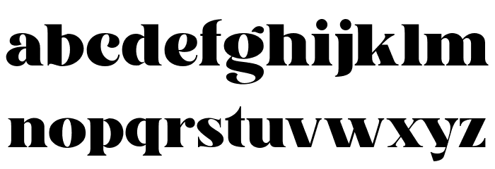 Kaoly Demo Font LOWERCASE