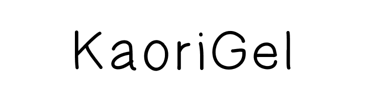 KaoriGel  لخطوط تنزيل
