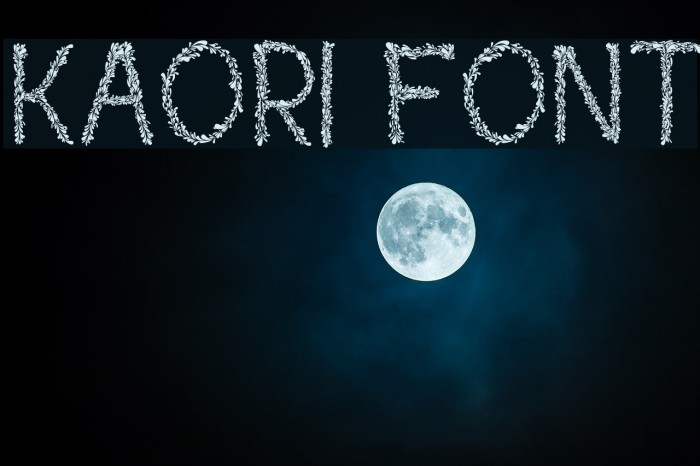Kaori Font examples