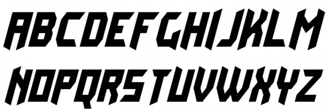 Kaplah Italic Fonte MAIÚSCULAS