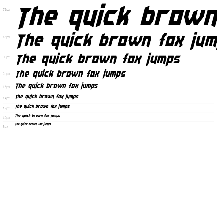 Kaplah Italic Waterfall