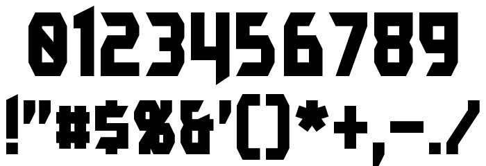 Kaplah Font OTHER CHARS