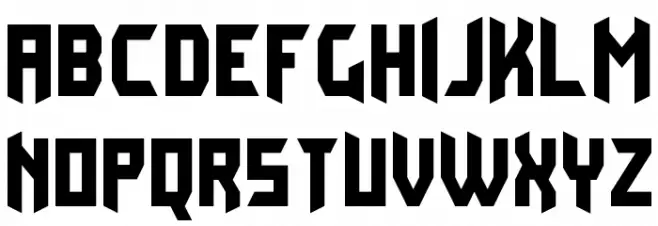 Kaplah Schriftart Groß