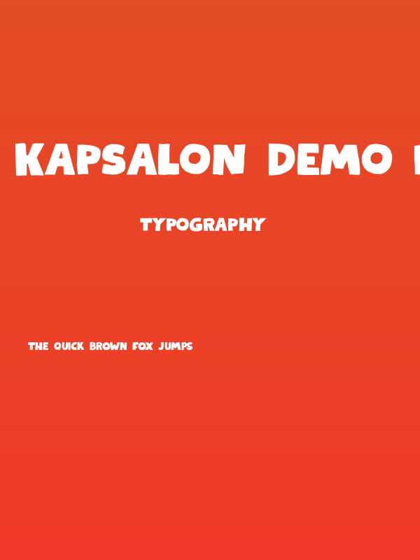 Kapsalon DEMO Regular Poster