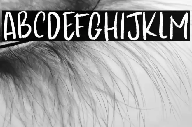 Kapsalon Pencil DEMO Regular Font examples