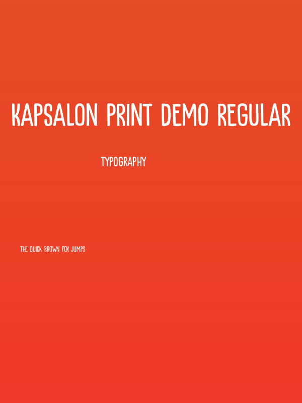 Kapsalon Print DEMO Regular Poster