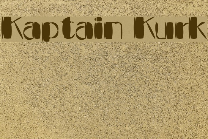 Kaptain Kurk Polices examples