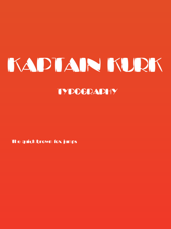 Kaptain Kurk Poster